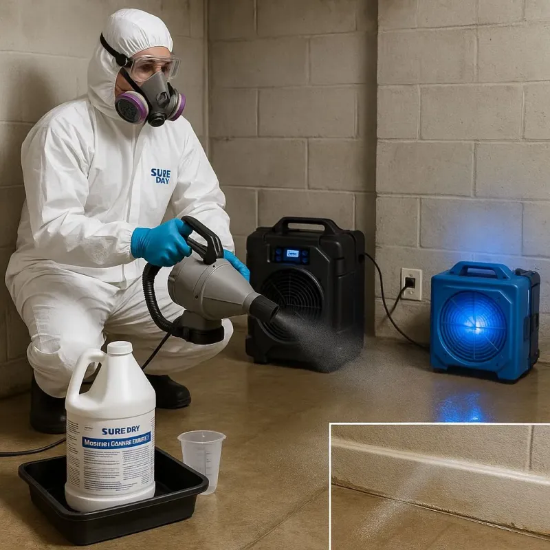 Sanitization and Odor Removal process in Duncan, SC
