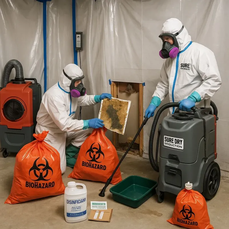 Contaminated Water Handling Protocols process in Duncan, SC