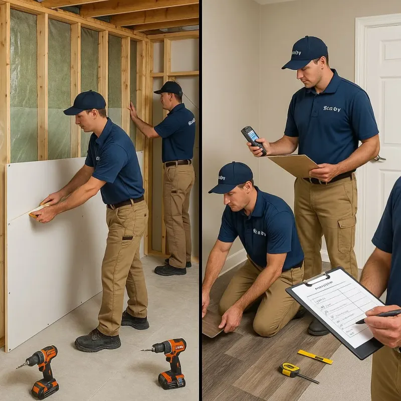 Repairs and Reconstruction process in Duncan, SC