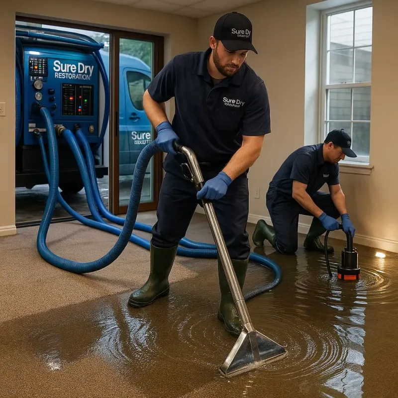 Water Extraction and Removal process in Duncan, SC